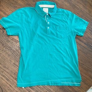 Billy reid green pensacola polo. Size large